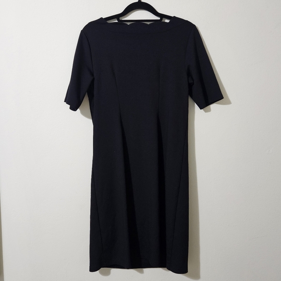 Croft & Barrow Scalloped Neckline Dress - Picture 2 of 9